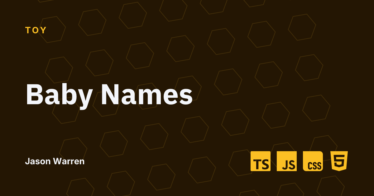 Baby Names social card