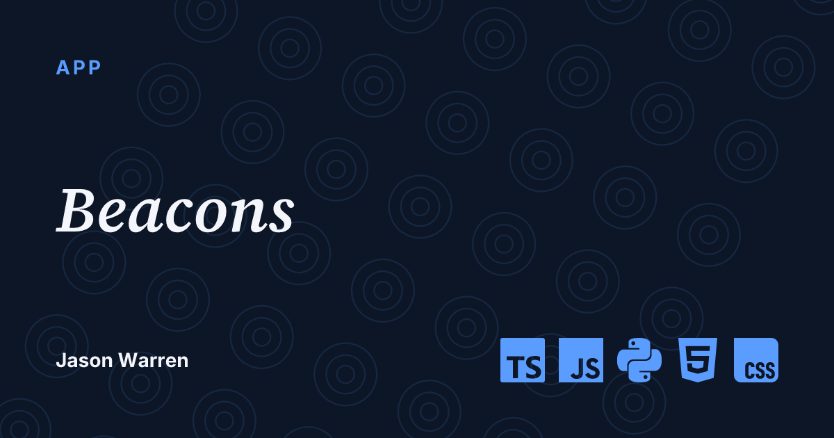 Beacons social card