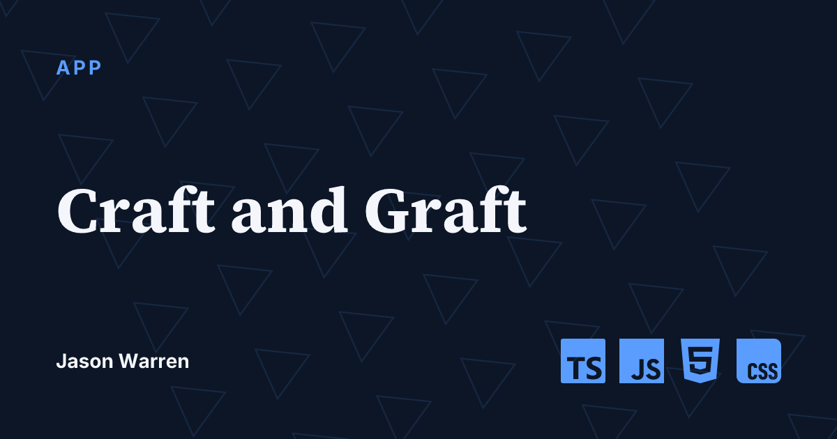 Craft and Graft social card