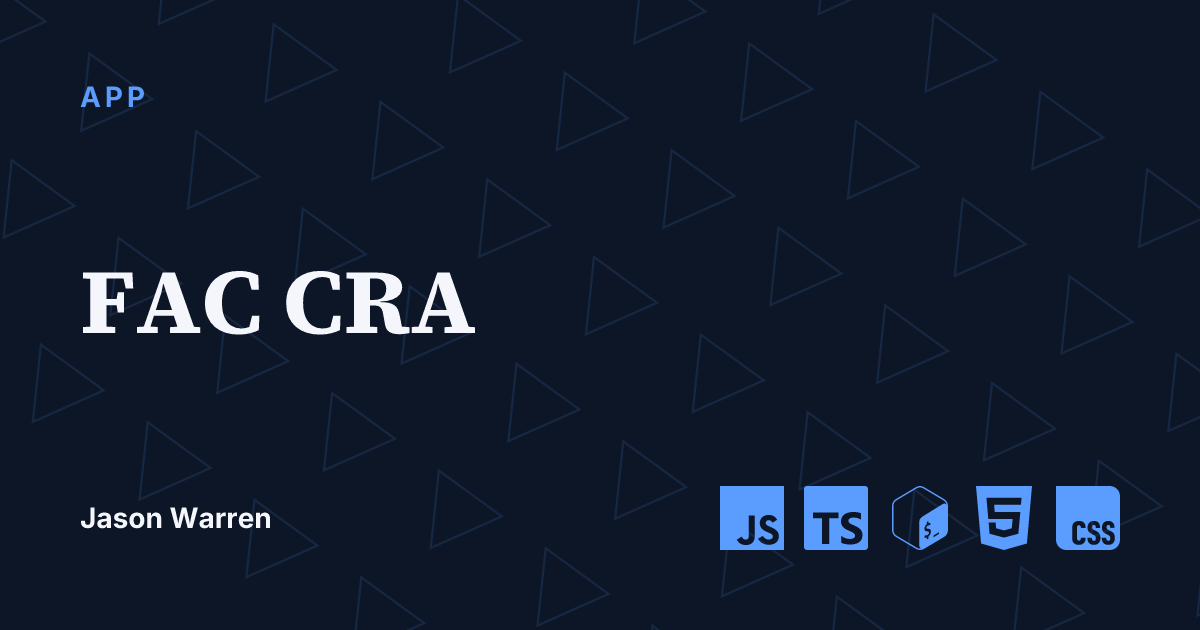 FAC CRA social card