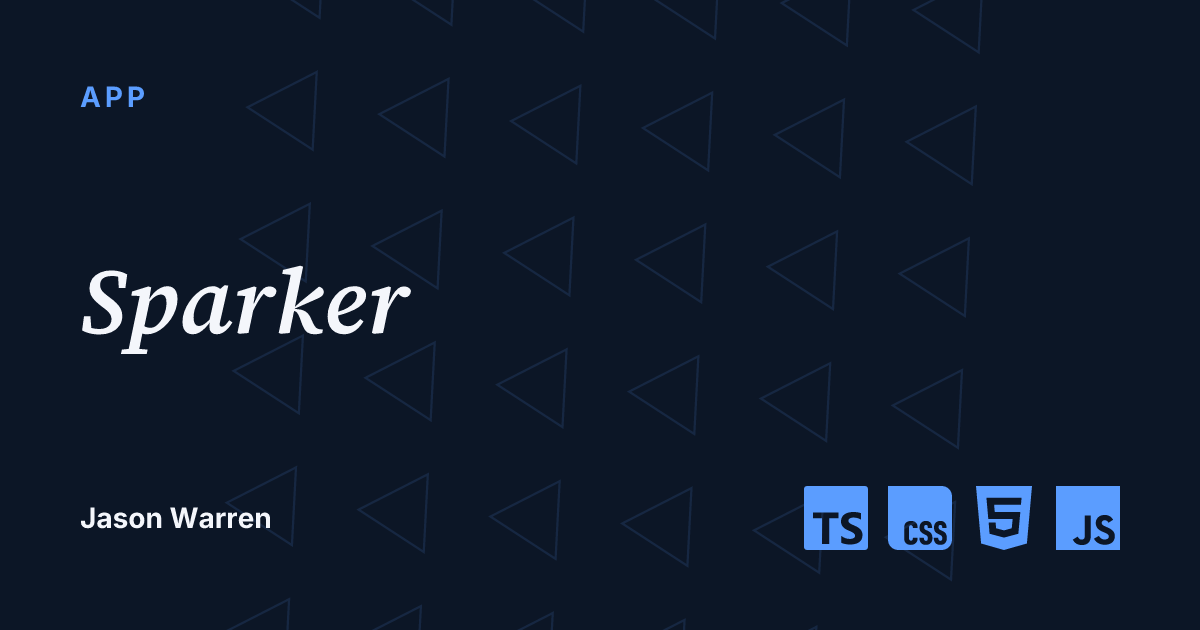 Sparker social card